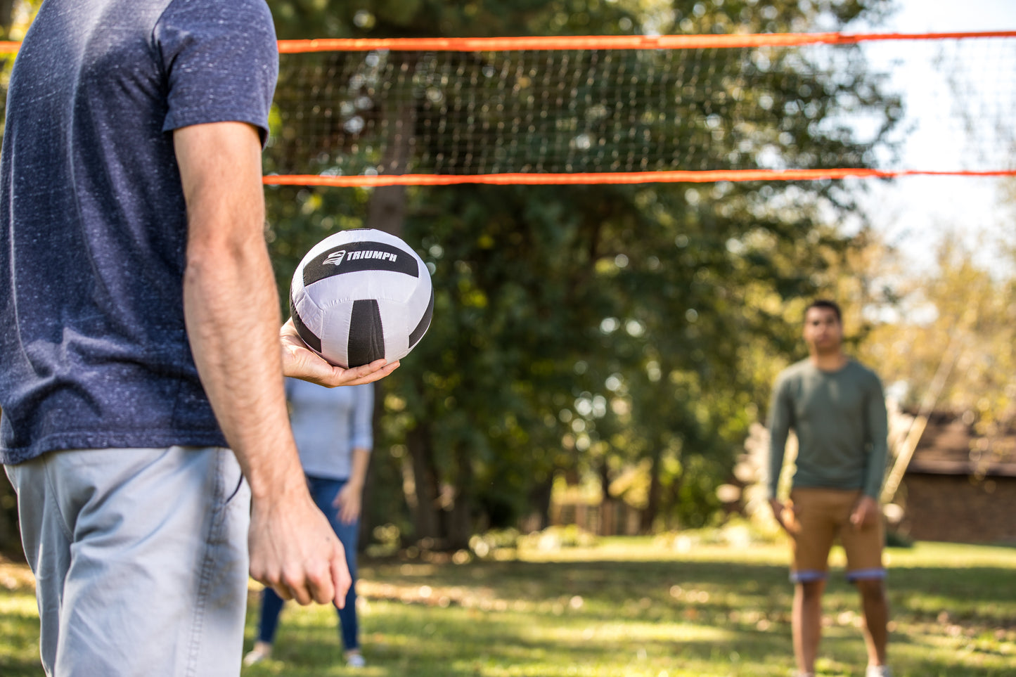 Triumph Advanced Volleyball/Badminton Combo Set