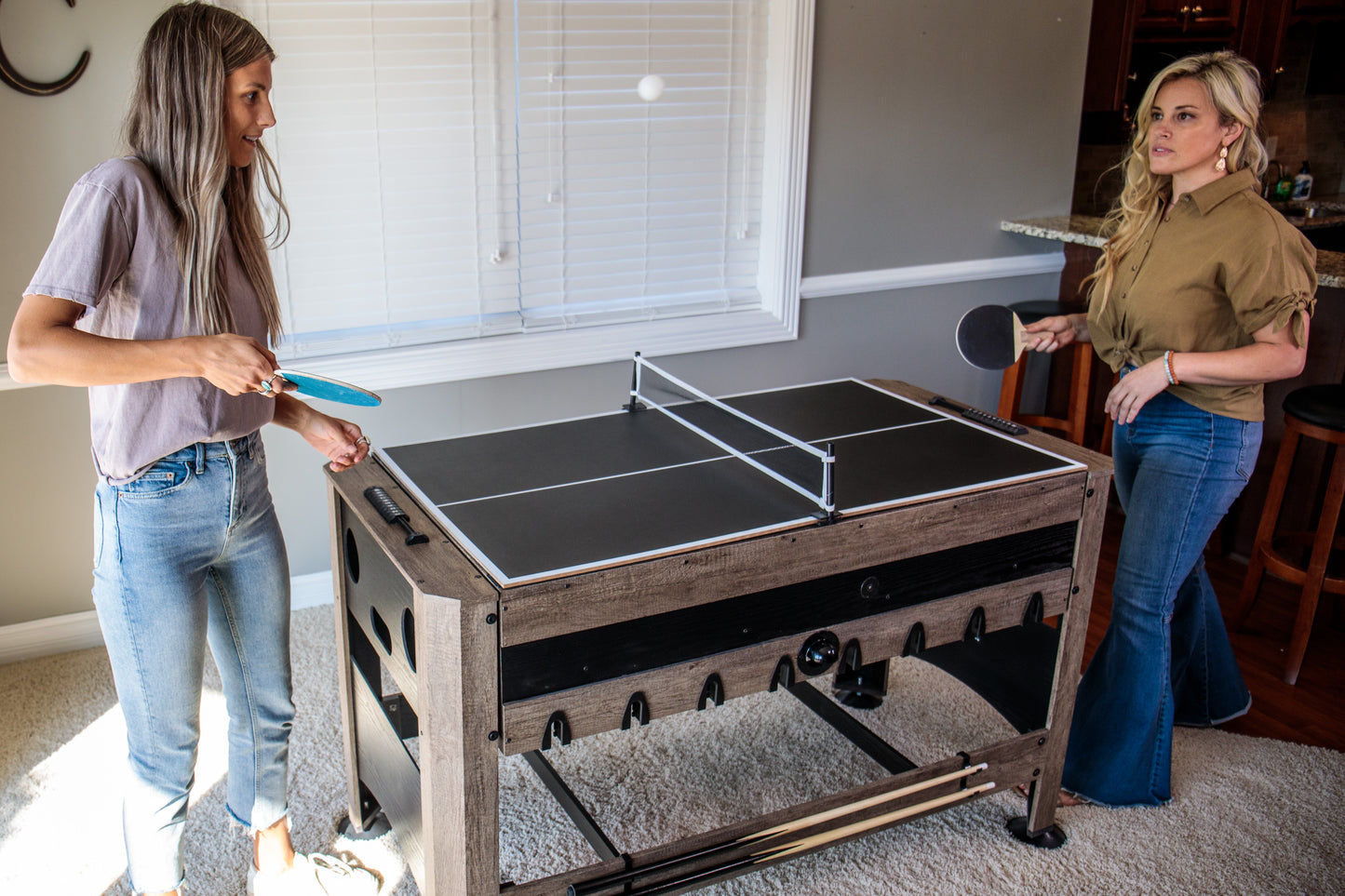 Triumph 56" 4-in-1 Swivel Table