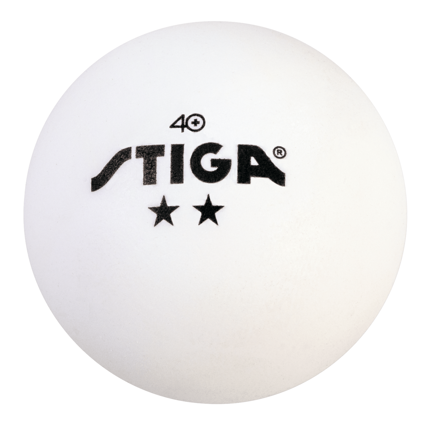 STIGA 2-Star White Balls (6-pack)