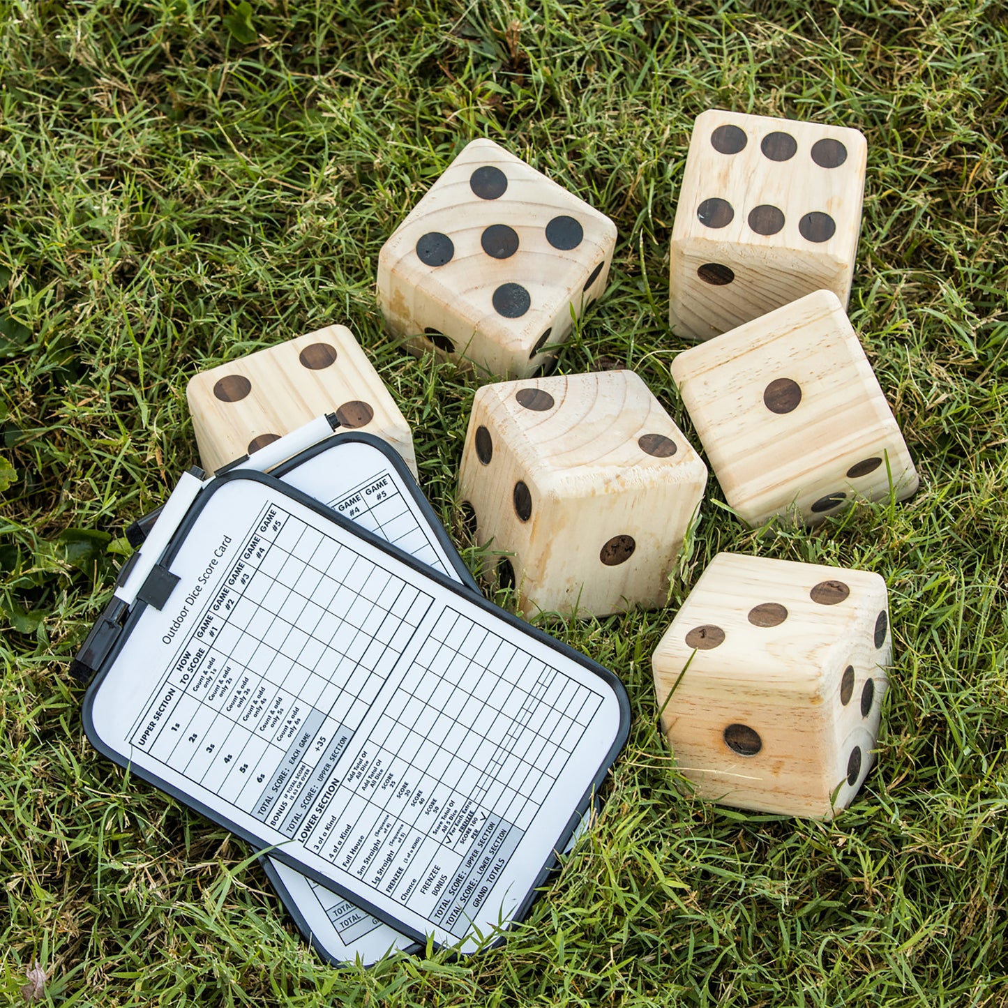 Triumph Big Roller Wooden Lawn Dice
