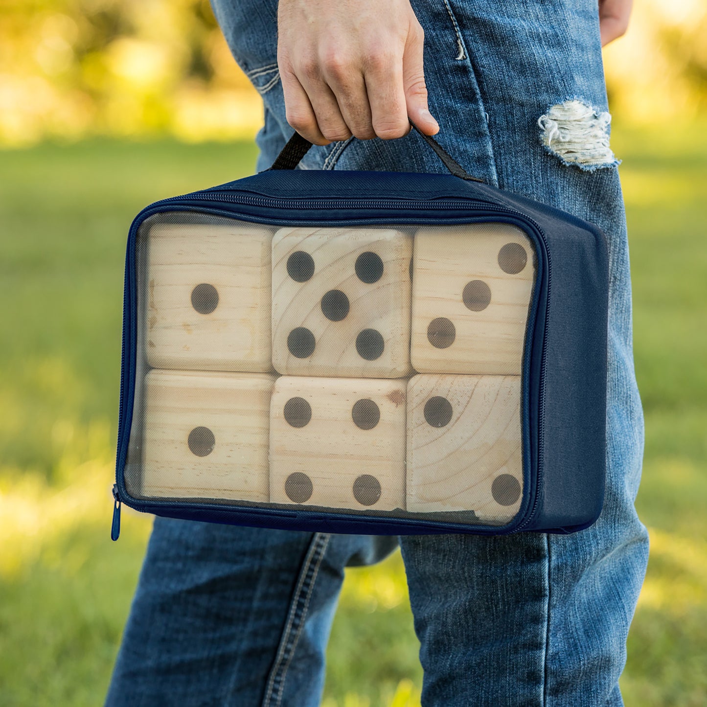 Triumph Big Roller Wooden Lawn Dice