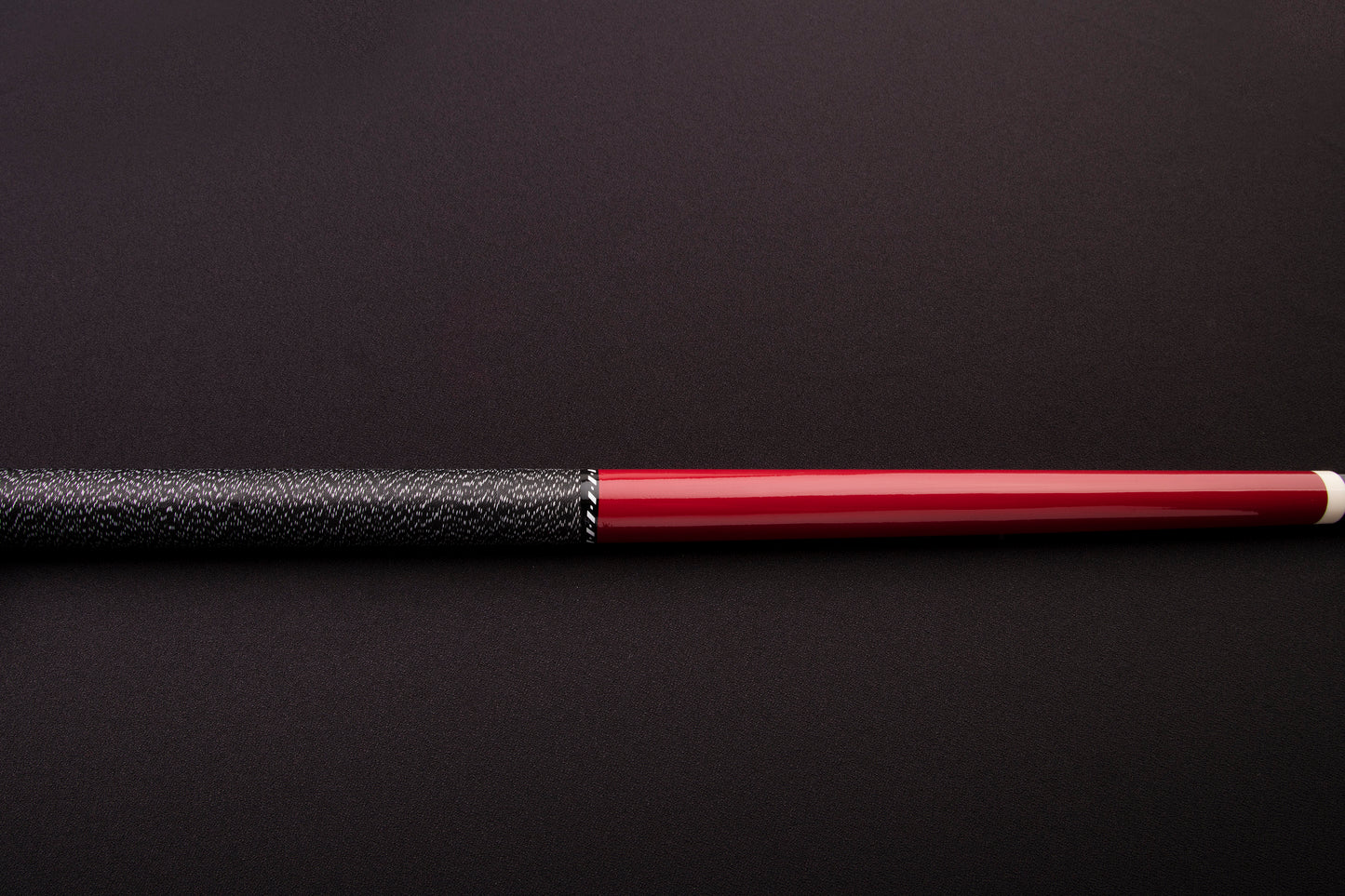 Mizerak 57" Two-Piece Hardwood Cue - Red