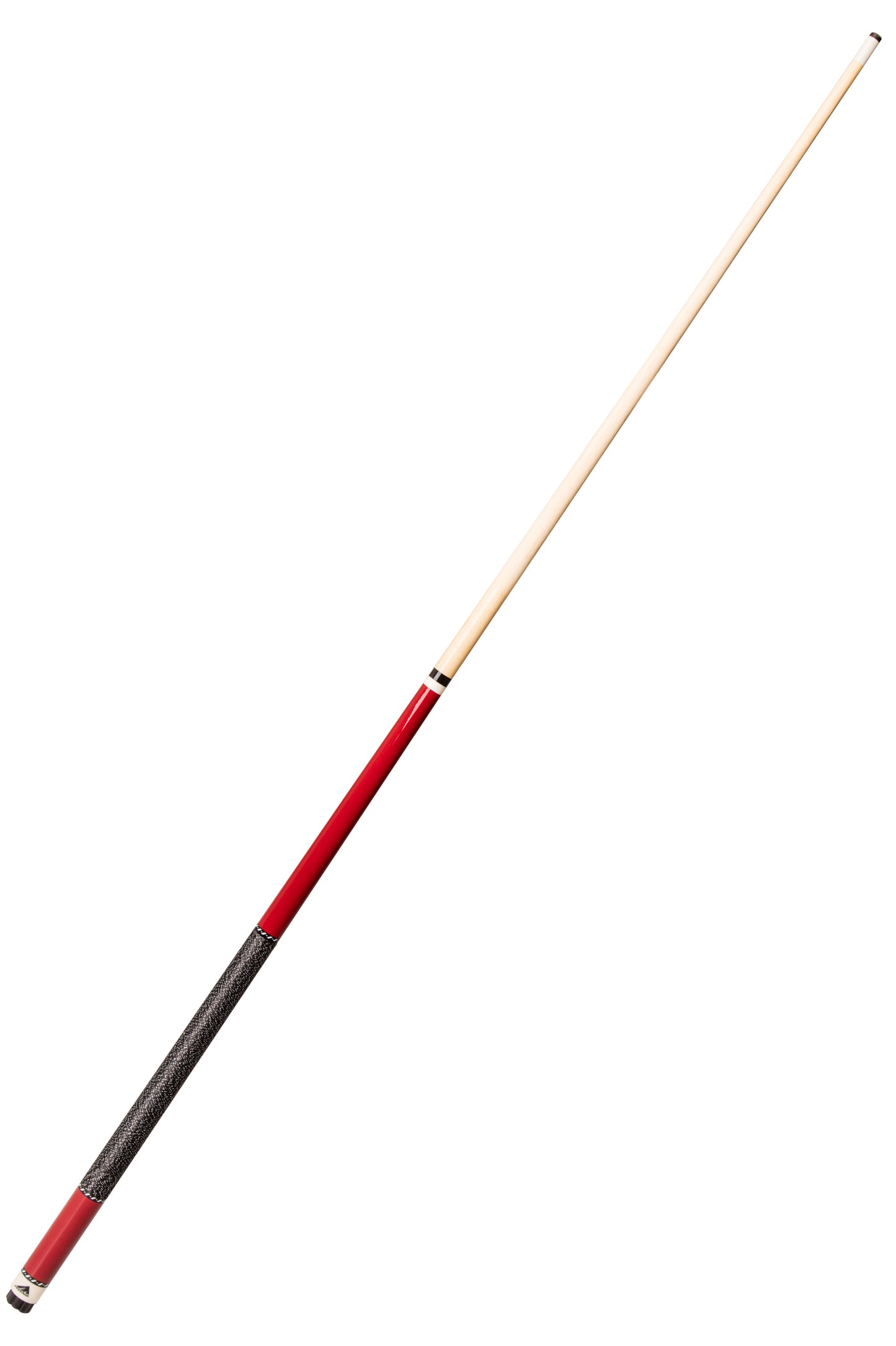 Mizerak 57" Two-Piece Hardwood Cue - Red