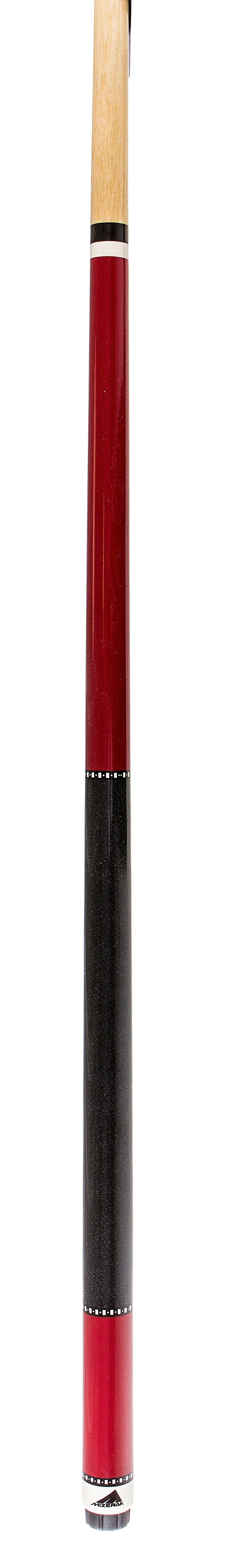 Mizerak 57" Two-Piece Hardwood Cue - Red