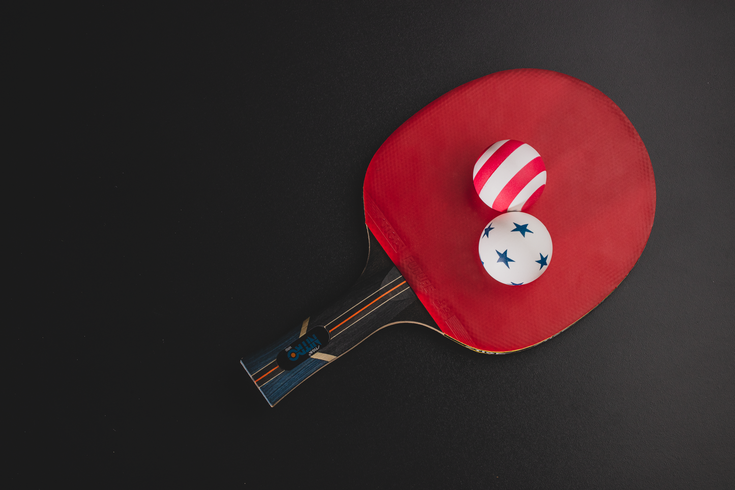STIGA One-Star 6pk Stars/Stripes Balls
