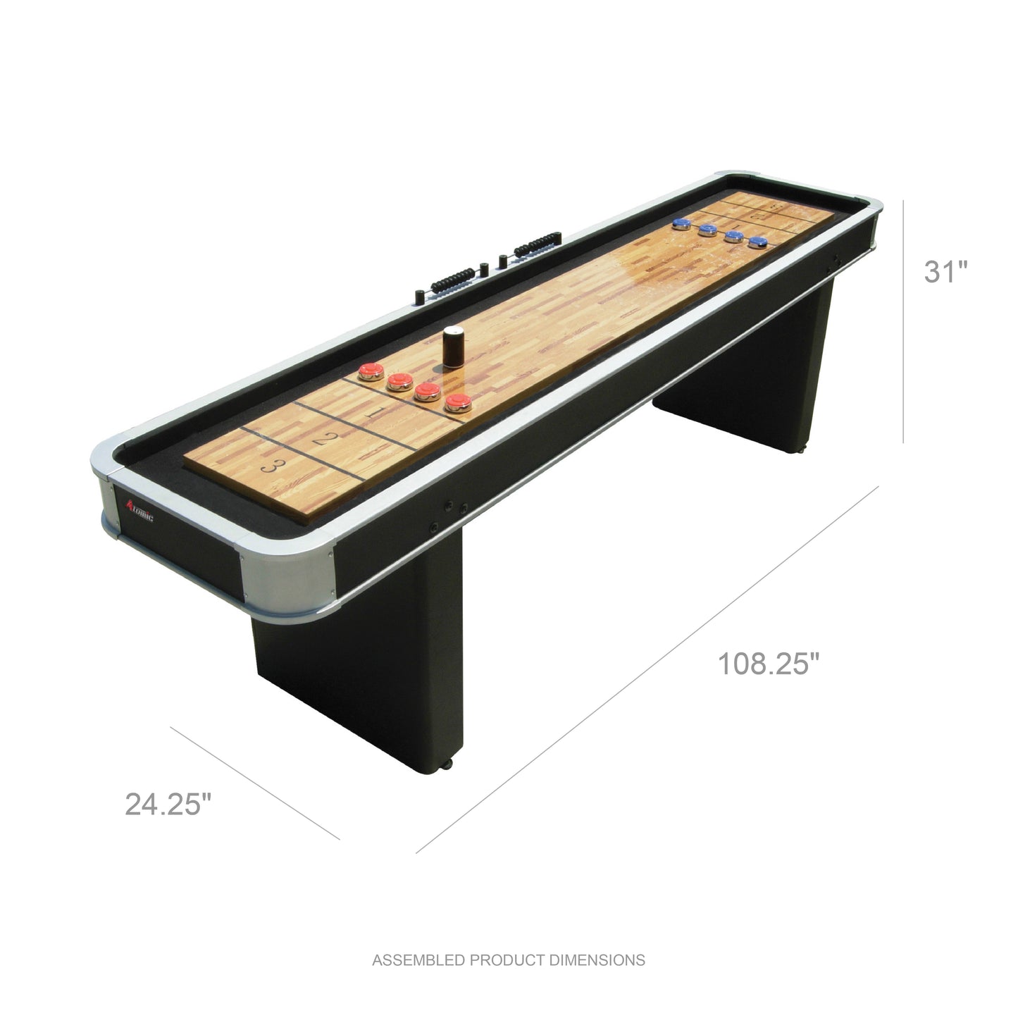 9' Platinum Shuffleboard Table