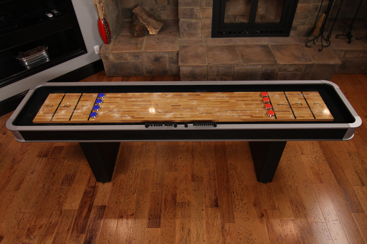9' Platinum Shuffleboard Table