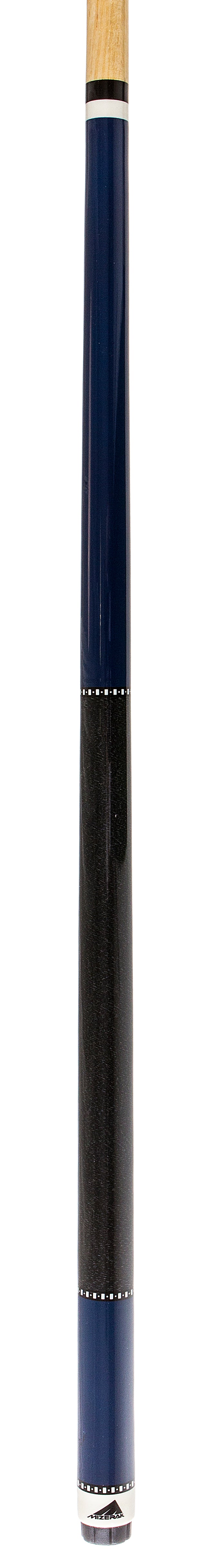 Mizerak 57" Two-Piece Hardwood Cue - Blue