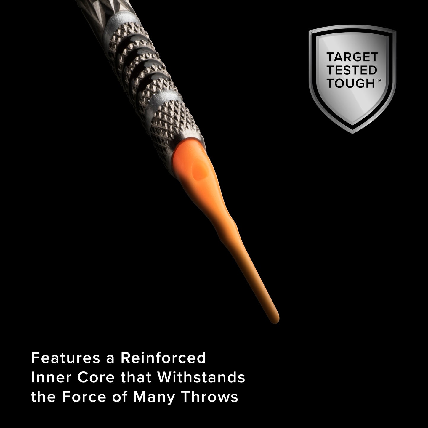 Viper Tufflex Tips III 2BA 1000Ct Soft Dart Tips Black