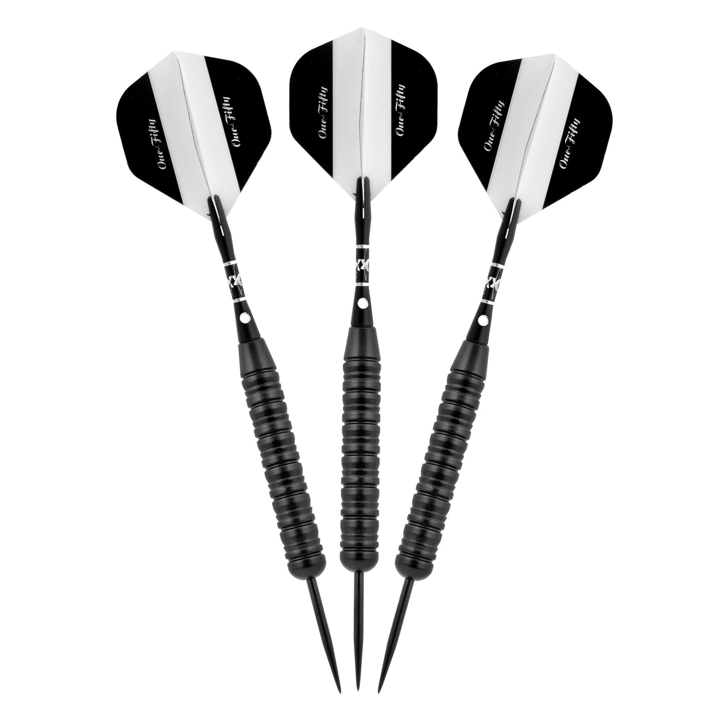 Elkadart Black 150 Jet Black Steel Tip Darts 20 Grams
