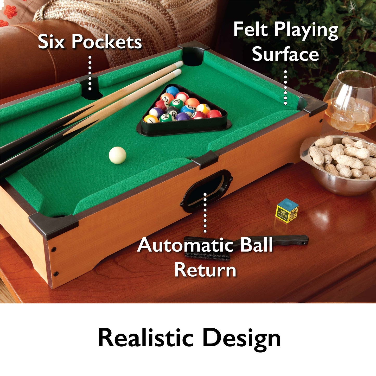 Mainstreet Classics Sinister Table Top Billiards