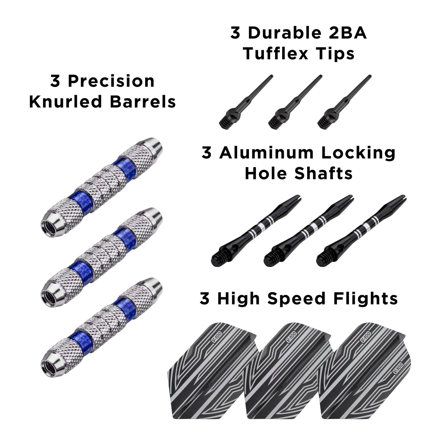 Viper Wind Runner Blue Soft Tip Darts 18 Grams