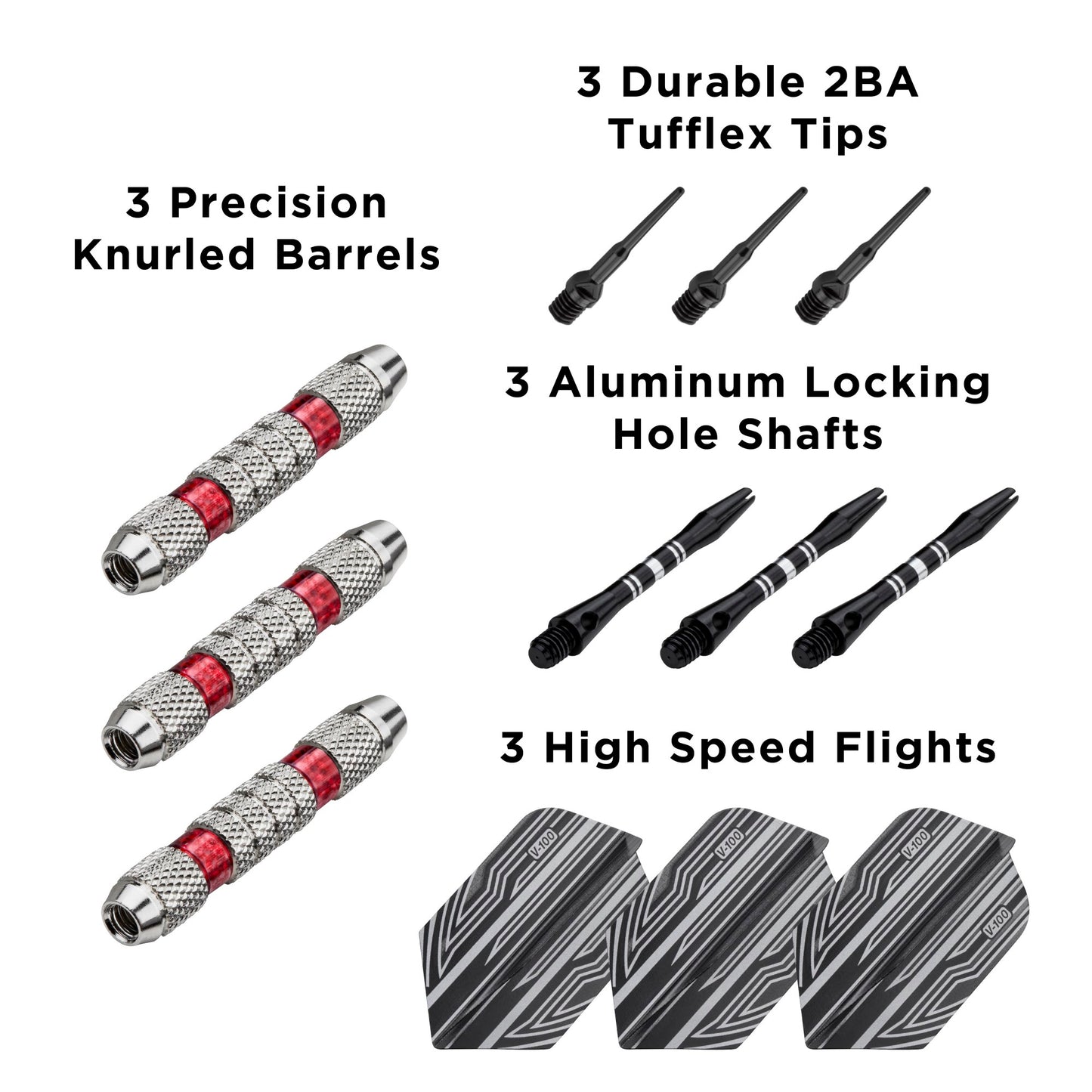 Viper Wind Runner Red Soft Tip Darts 18 Grams