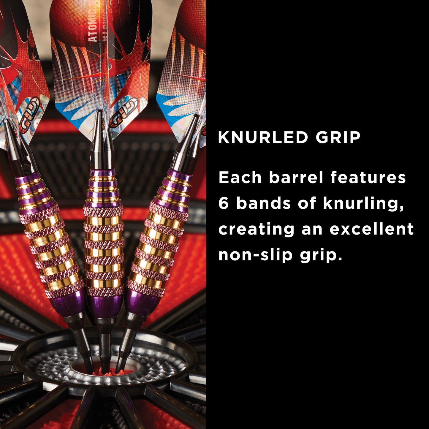 Viper Atomic Bee Purple Soft Tip Darts 16 Grams