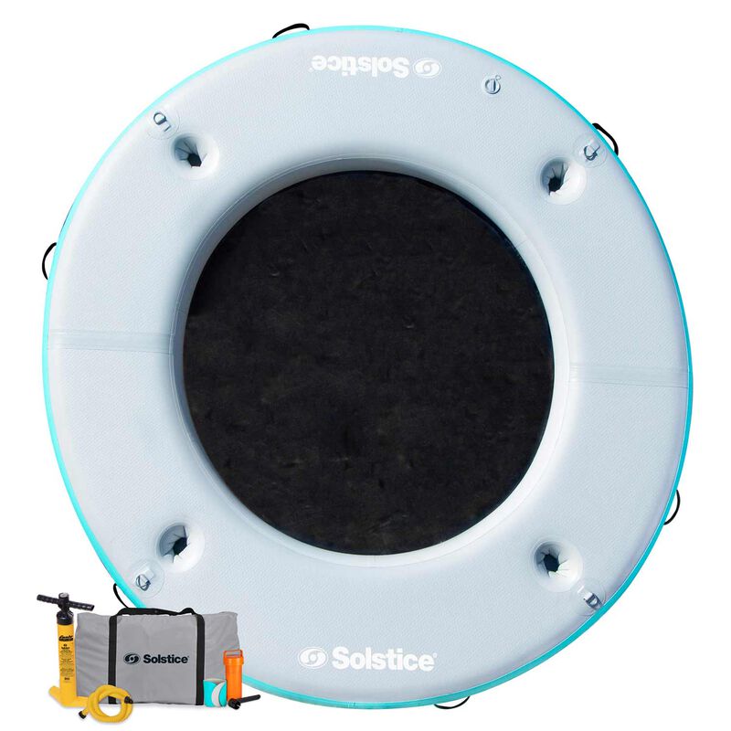 Solstice 8' Circular Inflatable Mesh Dock