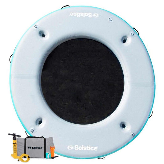 Solstice 8' Circular Inflatable Mesh Dock