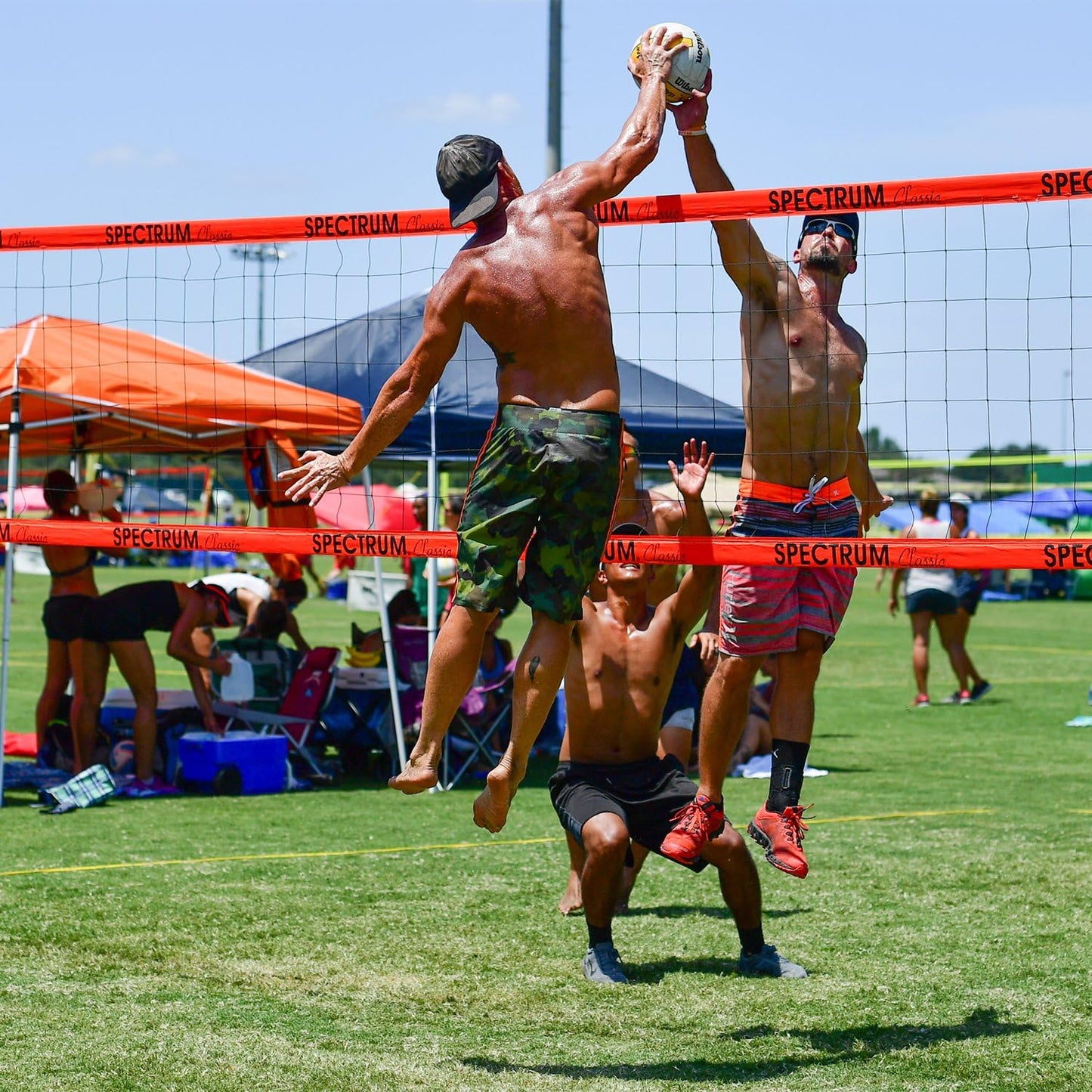 Park & Sun Sports Spectrum Classic: Portable Professional Outdoor Volleyball Net System