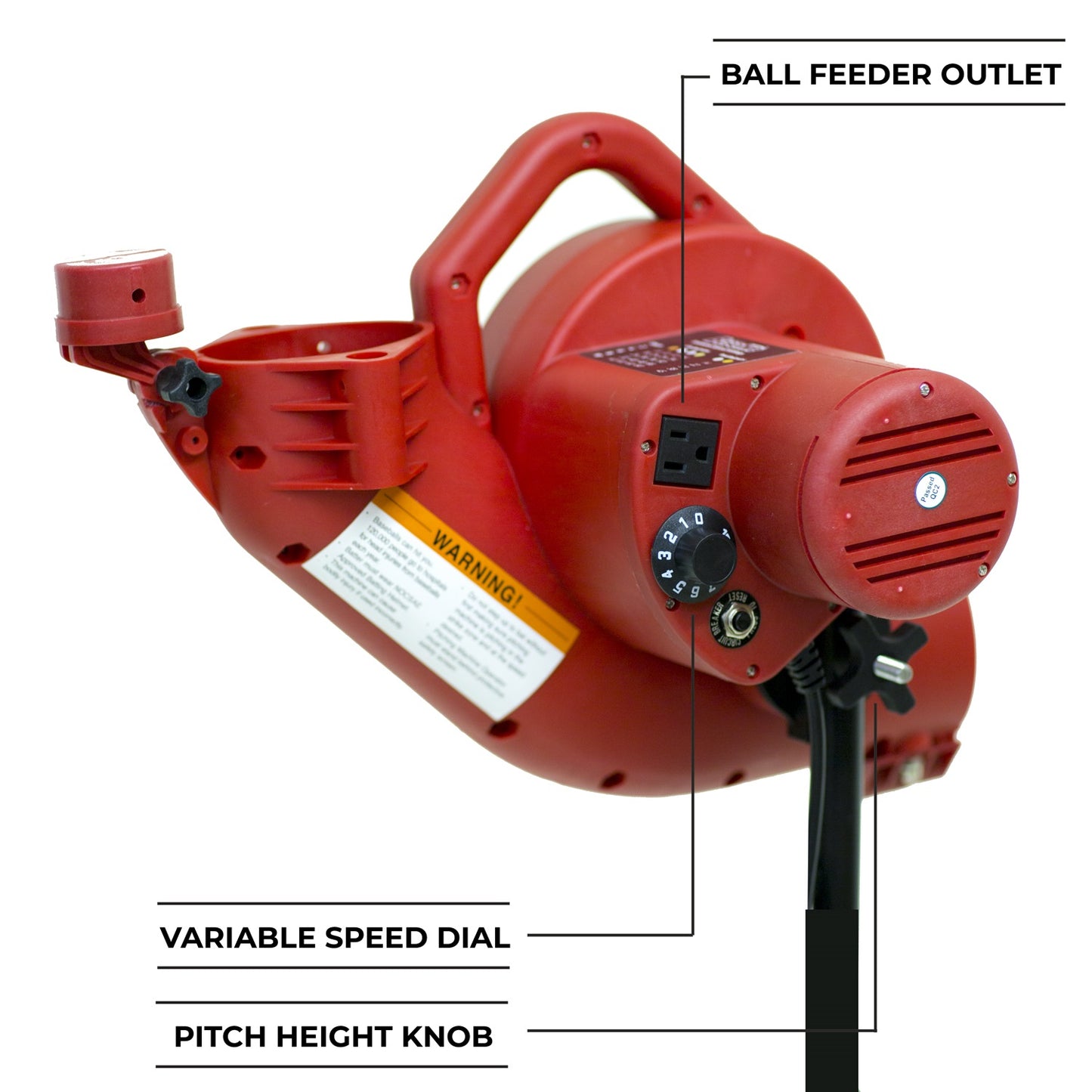 BaseHit Machine with Automatic Ball Feeder