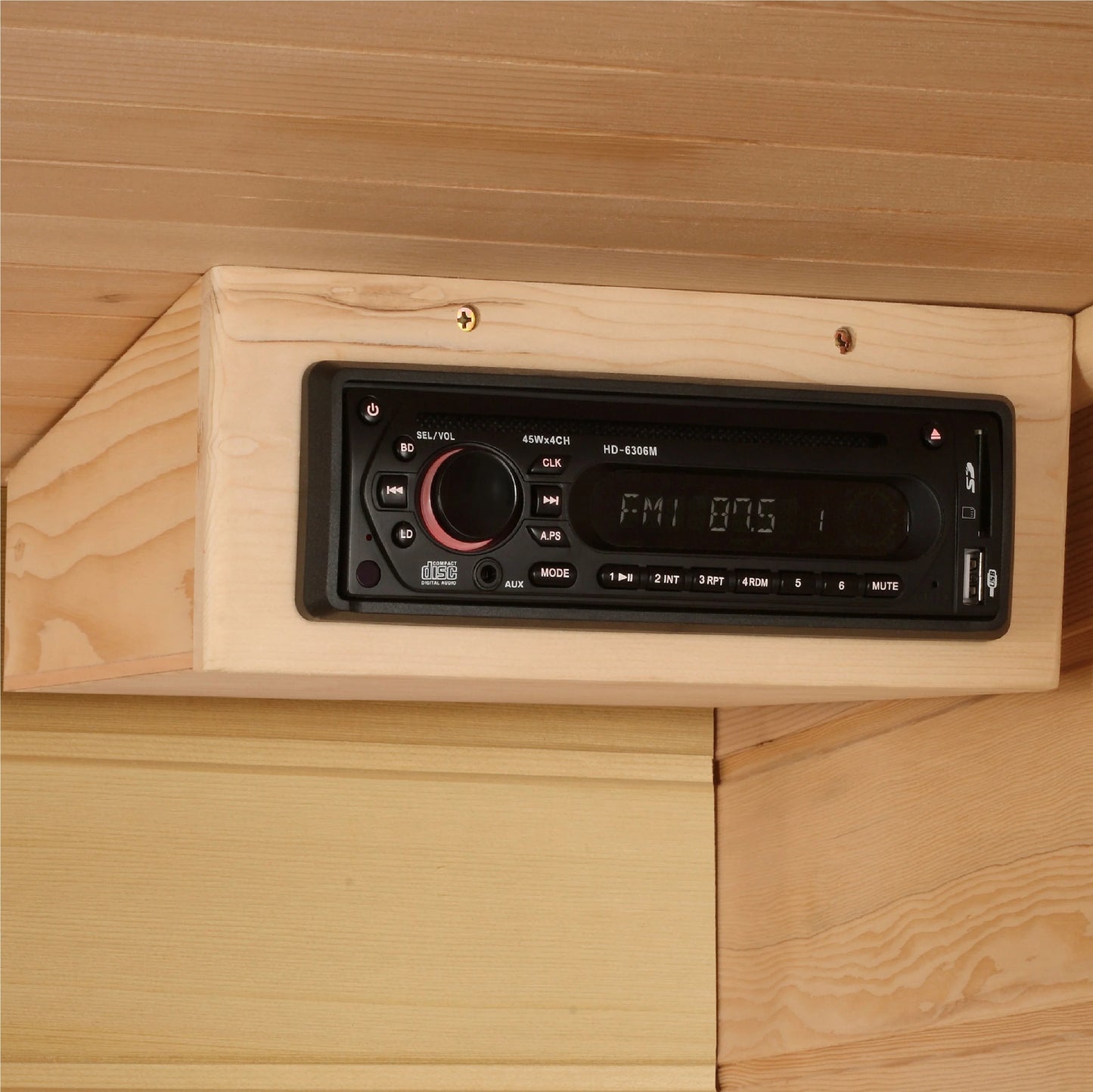 Maxxus 2 Person Low EMF FAR Infrared Sauna (Canadian Hemlock)