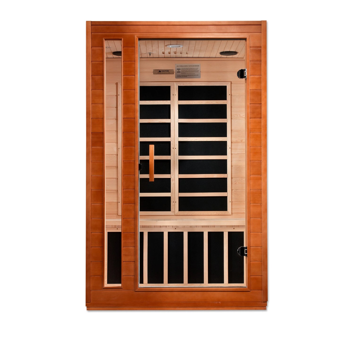 Dynamic Cardoba 2 Person Low EMF FAR Infrared Sauna (Canadian Hemlock)