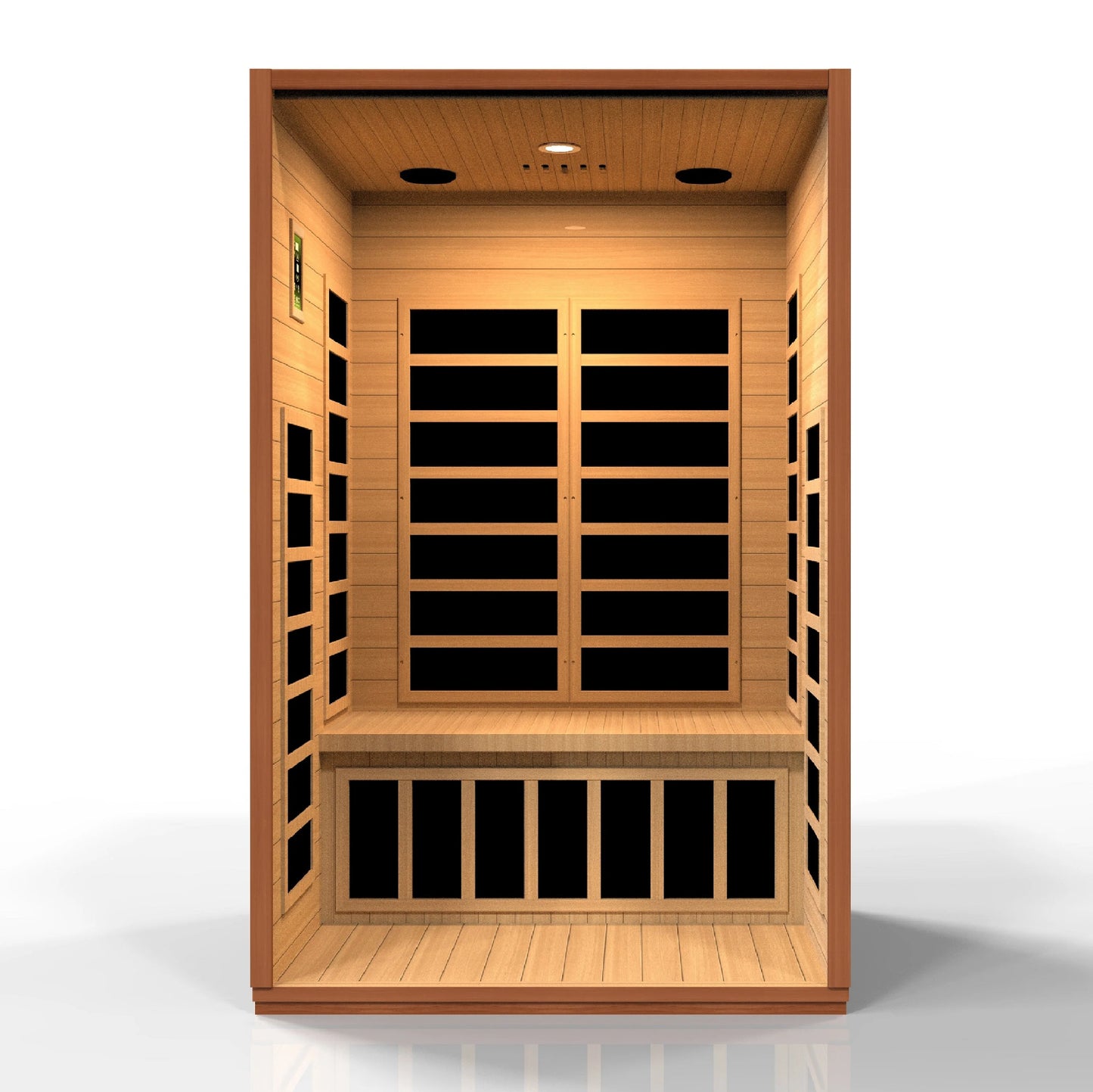 Dynamic Cardoba 2 Person Low EMF FAR Infrared Sauna (Canadian Hemlock)