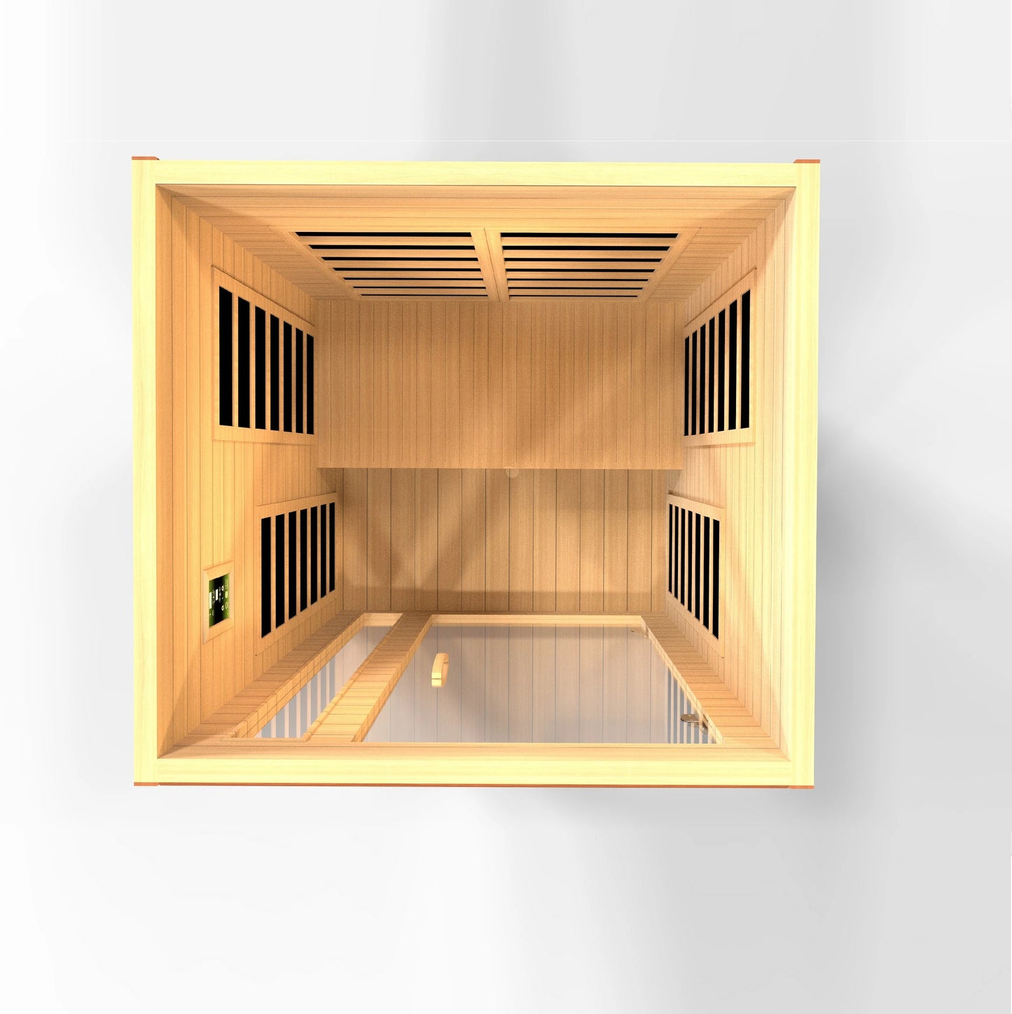 Dynamic Cardoba 2 Person Low EMF FAR Infrared Sauna (Canadian Hemlock)