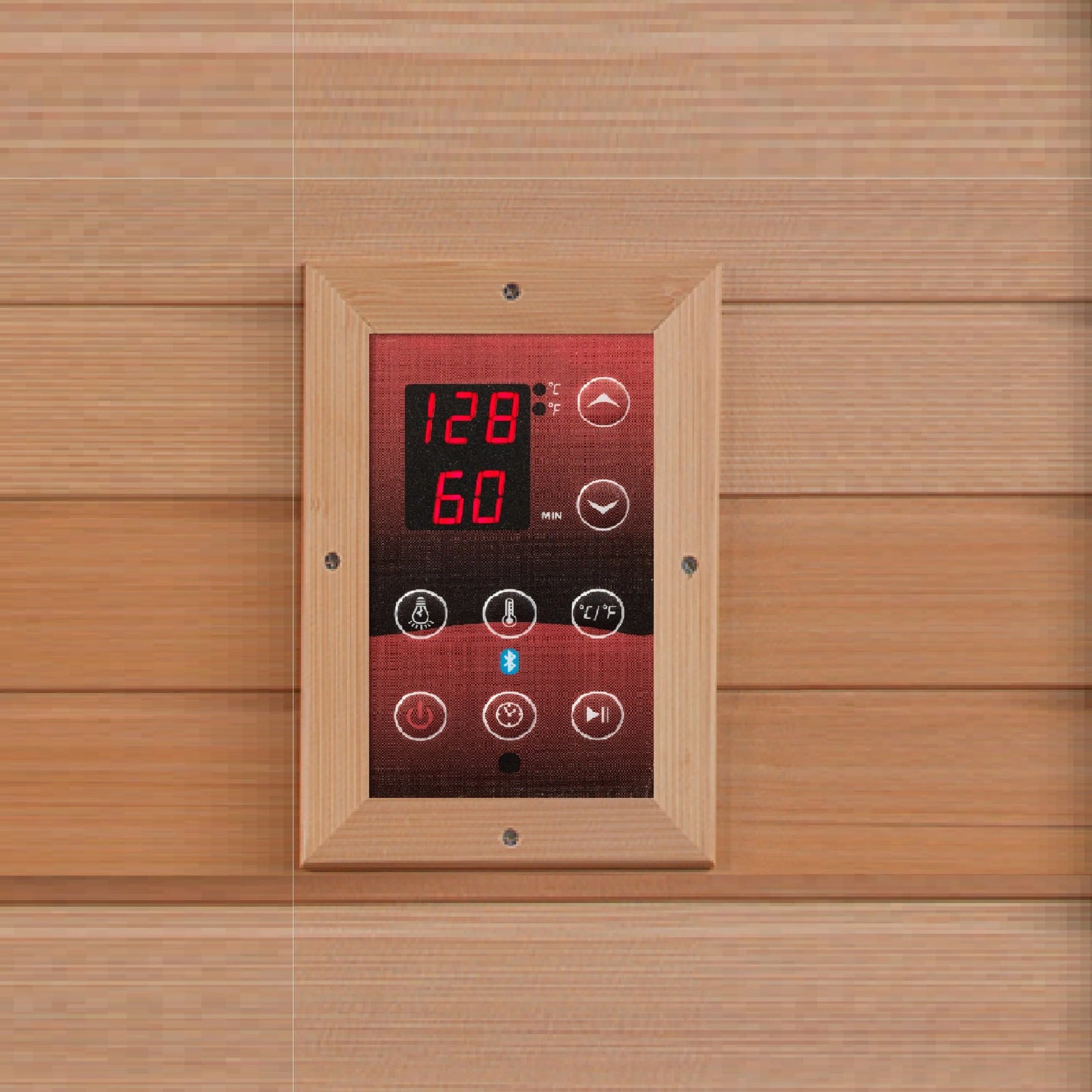 Dynamic Monaco 6 Person Ultra Low EMF FAR Infrared Sauna (Canadian Hemlock)