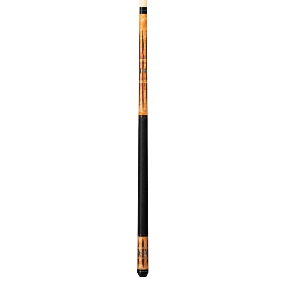 Players Antique Maple & Cocobolo Cue With Black Linen Wrap