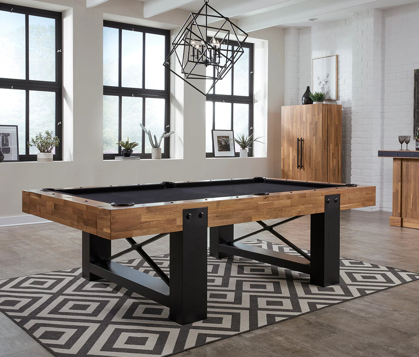 Knoxville 8' Pool Table (Acacia)