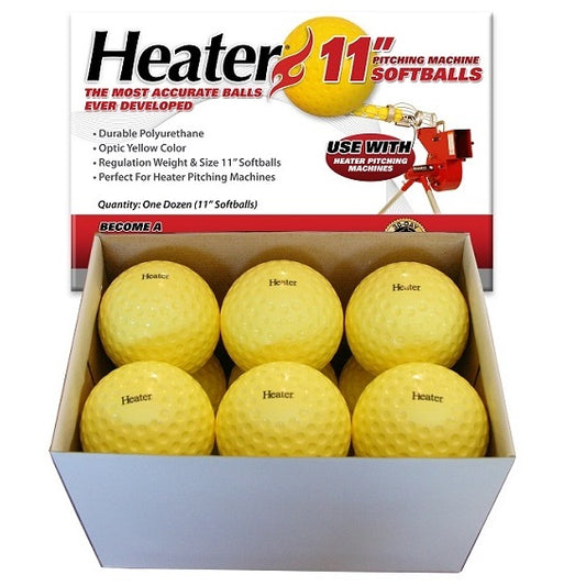 Heater 11" Dimpled Softballs (Dozen)