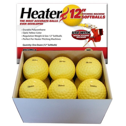 Heater 12" Dimpled Softballs (Dozen)