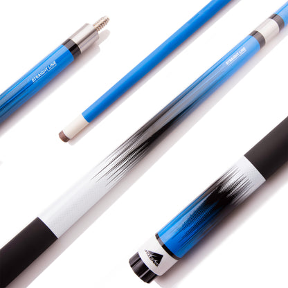 Mizerak 58" Deluxe Composite Neon Fade Cue - Blue