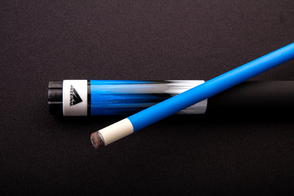 Mizerak 58" Deluxe Composite Neon Fade Cue - Blue