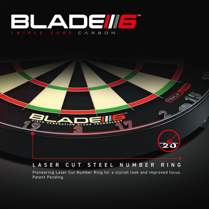 Winmau Blade 6 Triple Core Bristle Dartboard