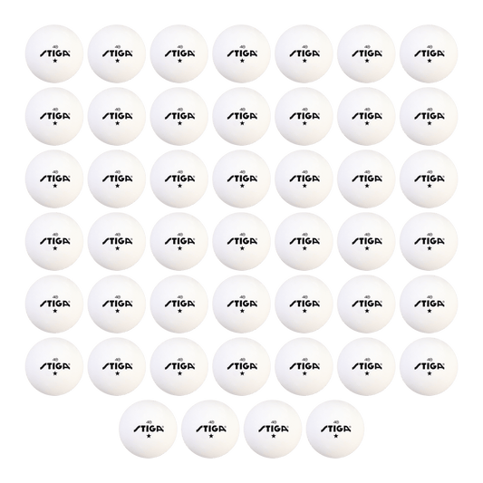 STIGA 46pk 1-Star Balls