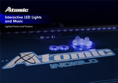 Atomic Indigo Light Up Air Hockey