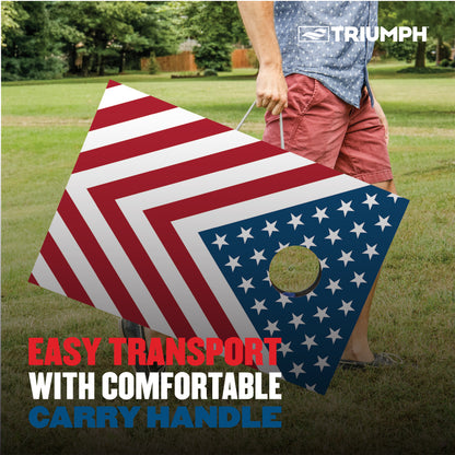 Triumph Patriotic 2x3 Cornhole Set