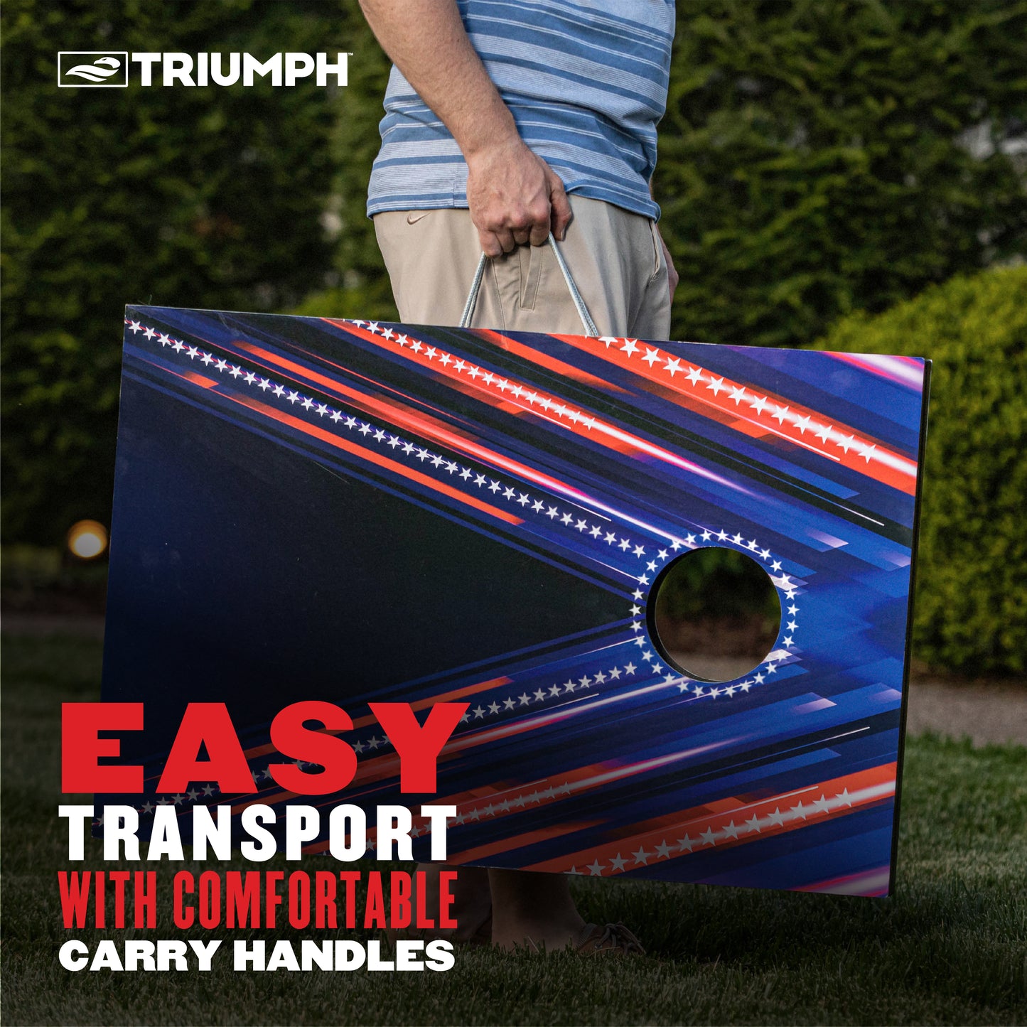 Triumph LED 2x3 Cornhole Set - Firework Edition