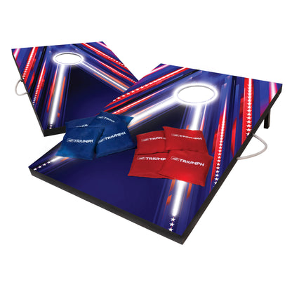 Triumph LED 2x3 Cornhole Set - Firework Edition