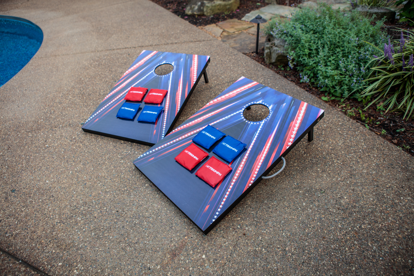 Triumph LED 2x3 Cornhole Set - Firework Edition