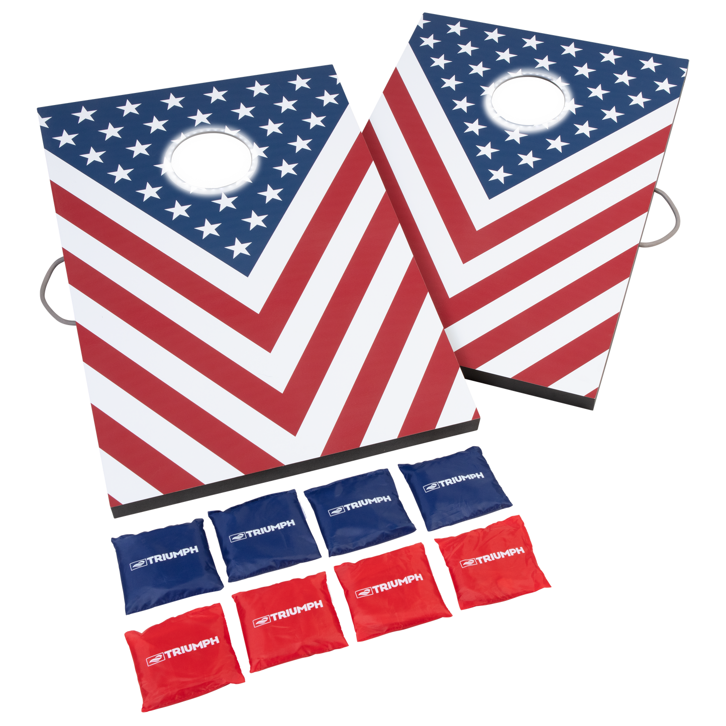 Triumph Patriotic LED 2x3 Cornhole Set