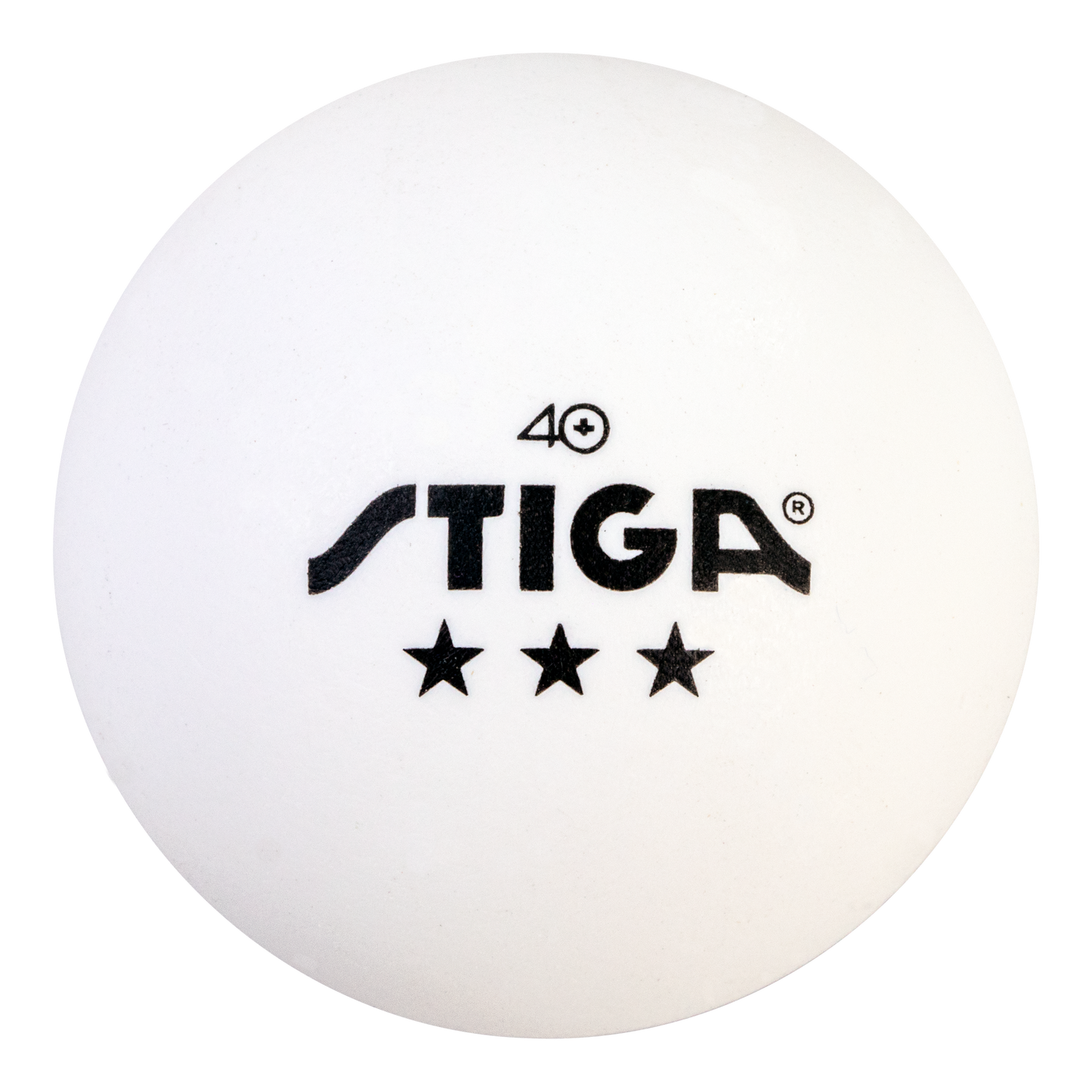 STIGA 3-Star White Balls (6-pack)