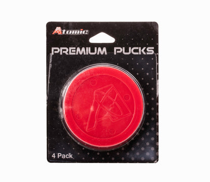 Atomic 4-Pack Premium Pucks