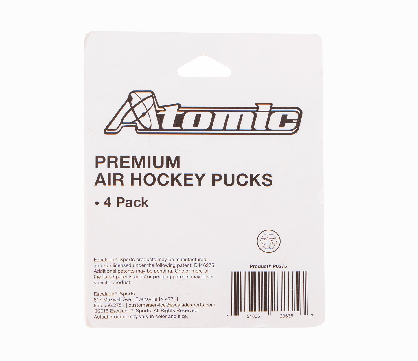 Atomic 4-Pack Premium Pucks