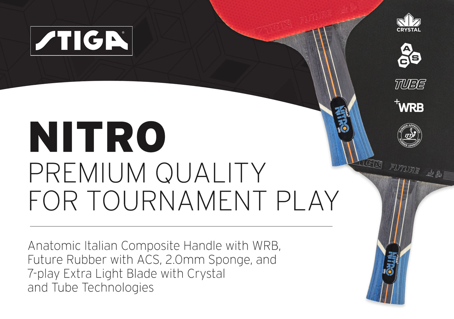 STIGA Nitro Racket