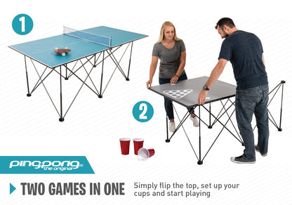 Ping Pong 6' Pop Up Table Tennis