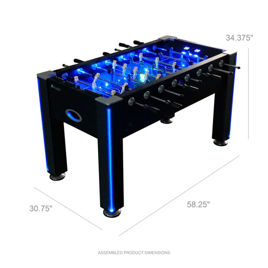 G01344W Atomic Azure Foosball Table