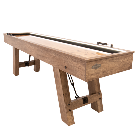 American Legend Brookdale 9’ LED Light Up Shuffleboard Table