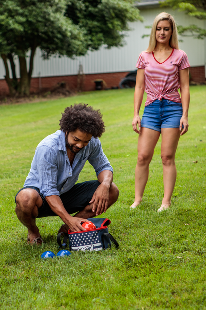 Triumph Patriotic Bocce Ball Set