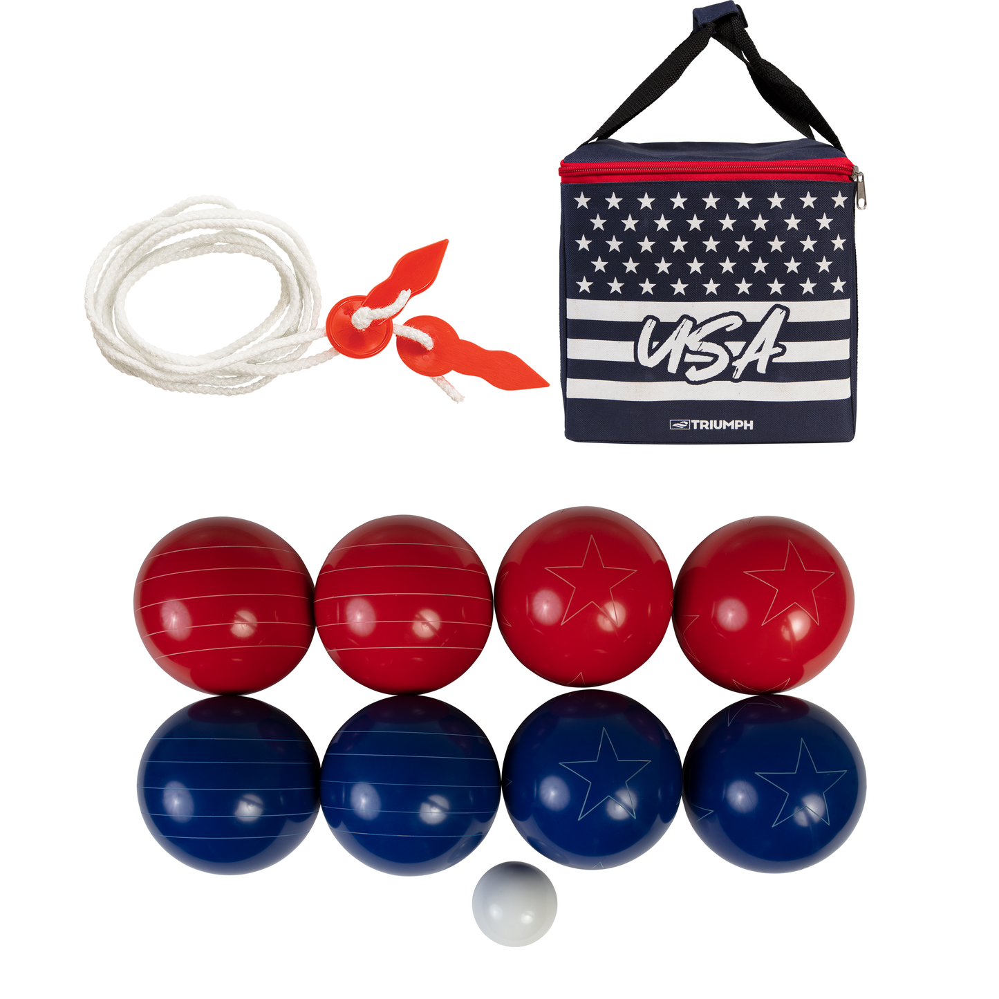 Triumph Patriotic Bocce Ball Set